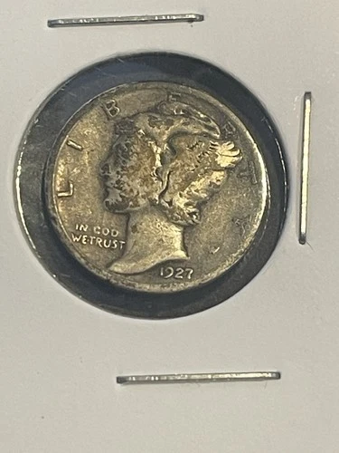 1927 Mercury Dime VF X2759