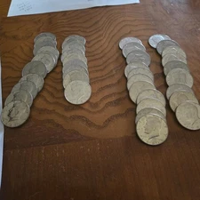 1987 P/D Kennedy Half Dollars, 2-coin lot.