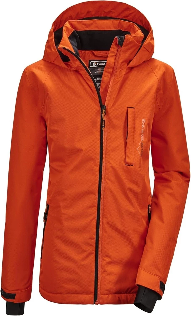 killtec Boy's Softshell jack/outdoorjack met capuchon KOS 218 BYS SFTSHLL JCKT, dark navy, 164, 39117-000
