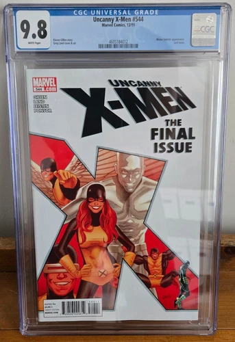 Uncanny X-Men 544 - 2011 - Final Issue of Original Run - Key HTF - CGC 9.8