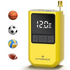 Ball Pump for Sports Balls, Portable Electric Basketball Pump Ultra Fast Inflati