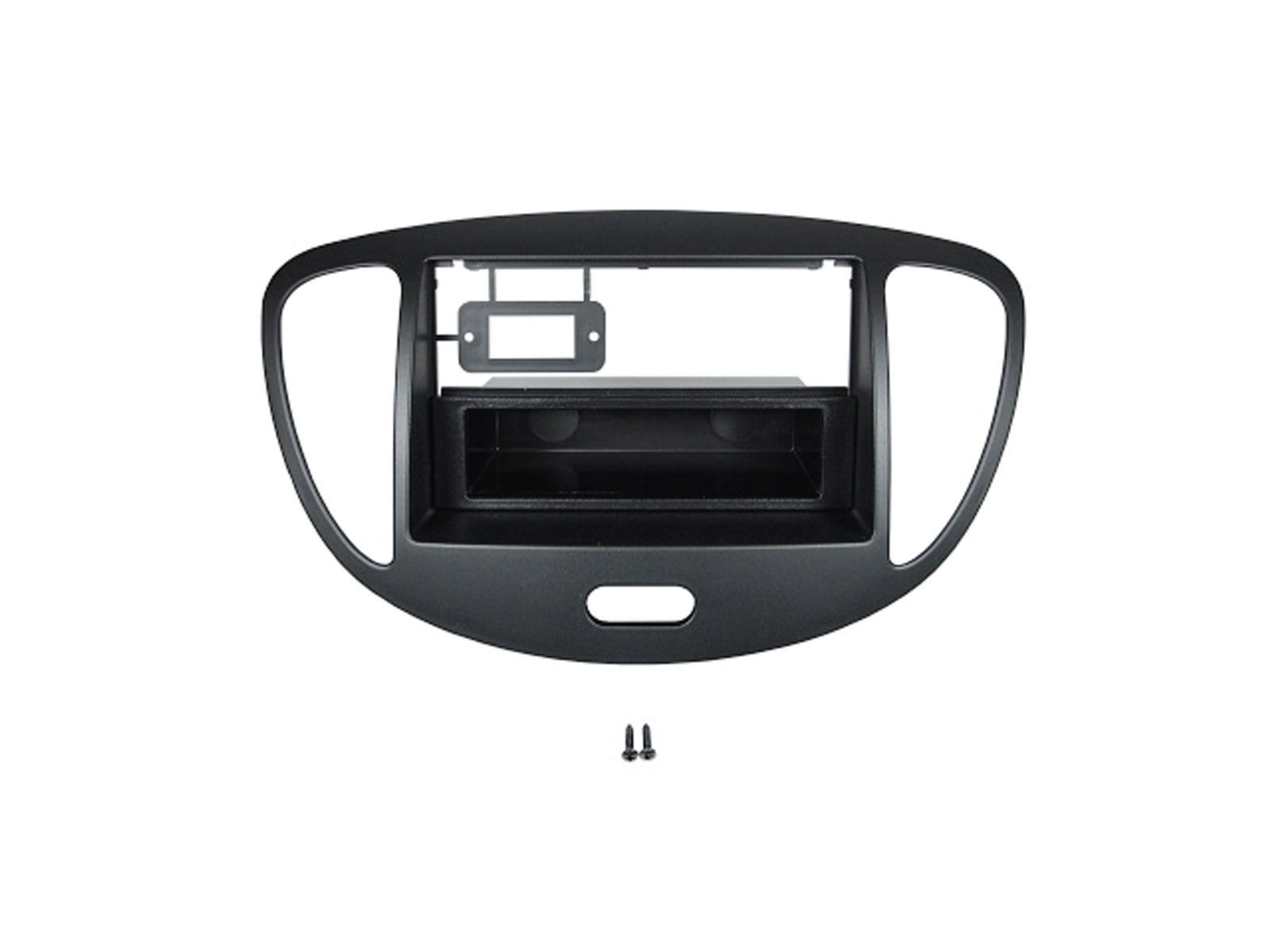 Kit installazione radio autoradio DIN per Hyundai i10 (2008-2013) nero foto 2