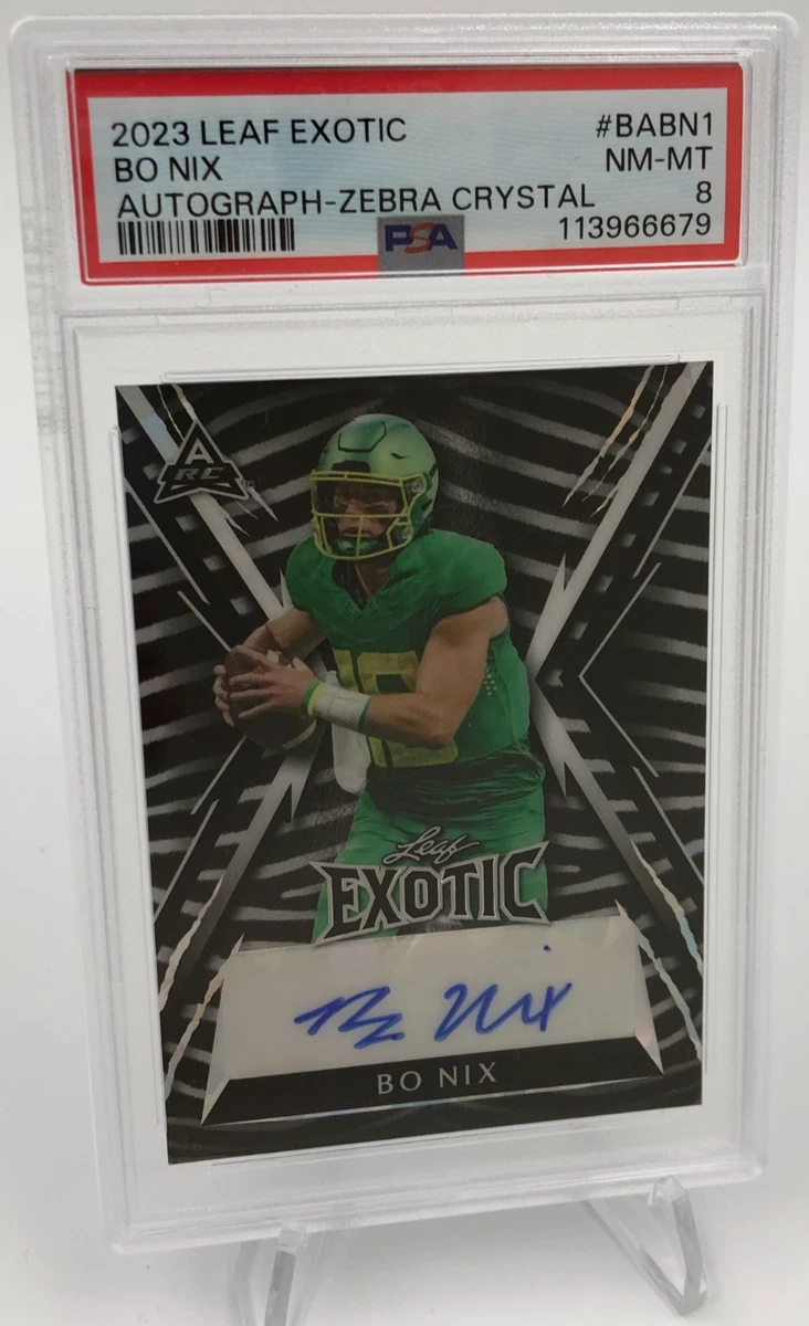 2023 Leaf Exotic Bo Nix #BA-BN1 for sale | eBay 2023 Leaf Exotic Bo Nix #BA-BN1 for sale | eBay