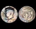 Toned 1964 Kennedy Silver Half Dollar- GEM BU