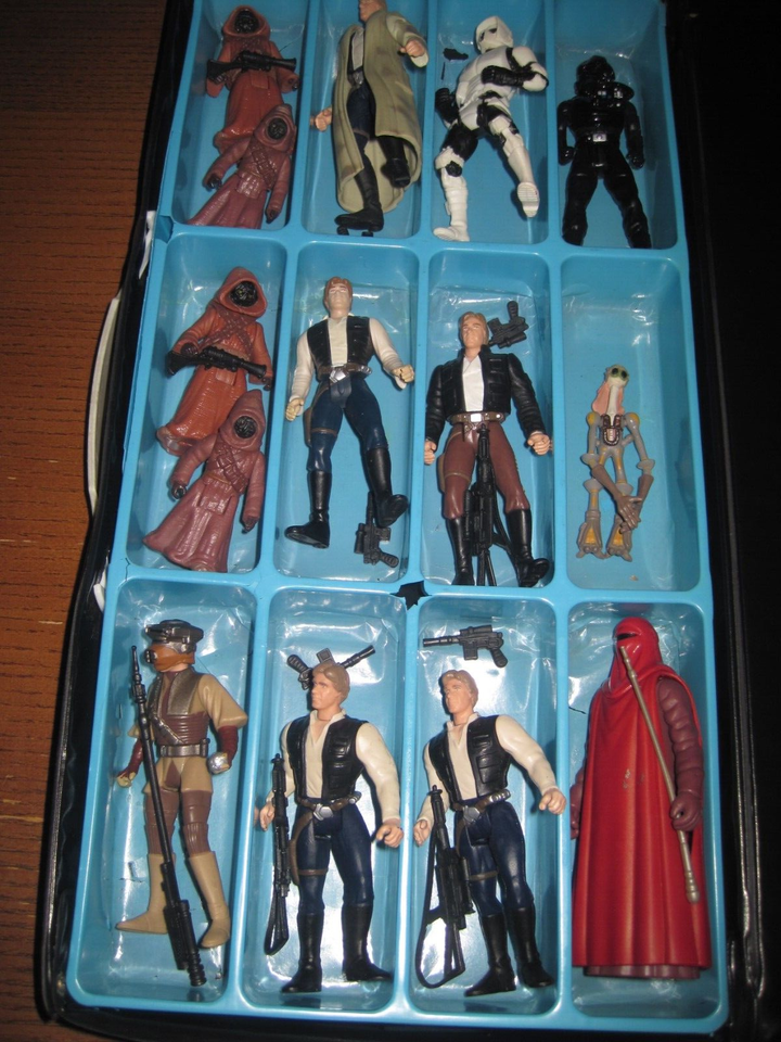 Star World Vintage 1970's Action Figure Case w/12 Star War Figures eBay