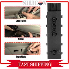 Power Seat Adjust Control Switch Passenger Side 8 Way 12451498 For Chevrolet Gmc
