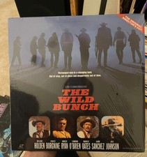 The Wild Bunch Laserdisc William Holden/Ernest Borgnine Director s Cut Sealed