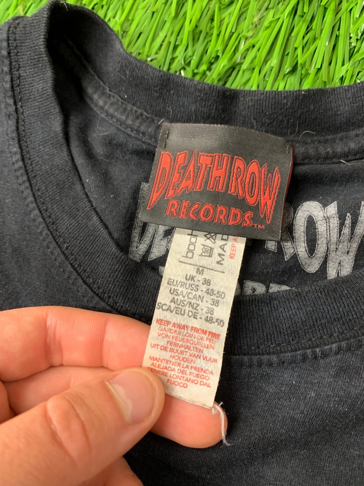 FILA CAMICIA MAGLIA DEATH ROW RECORDS SNOP DOGGY DOGG 2019 MAGLIA PRODOTTO UFFICIALE TAGLIA M