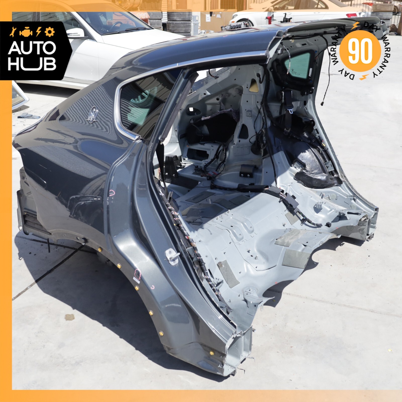 17-21 Maserati Levante M161 Rear Left & Right Side Quarter Panel Cut OEM 44k