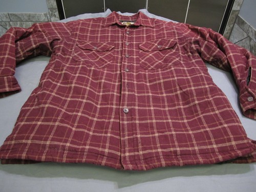WORK N' SPORT MENS QUILTED MAROON 
