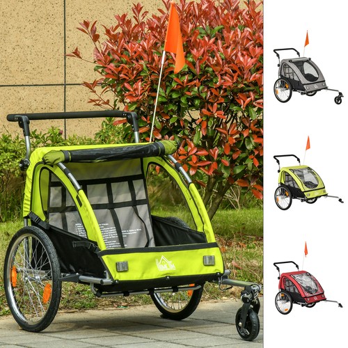 homcom fahrradanhänger