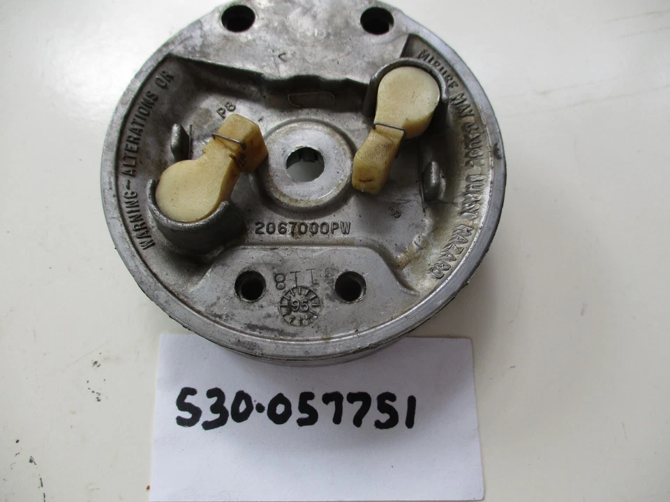 Flywheel 530057751 for Husqvarna, Poulan, Poulan Pro USED NLA PE550, gas edger - Image 4 of 4