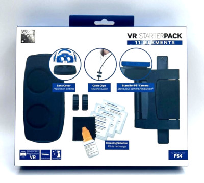 Starter Pack für Playstation VR Brille PS4 11 Teile Set Bigben G619