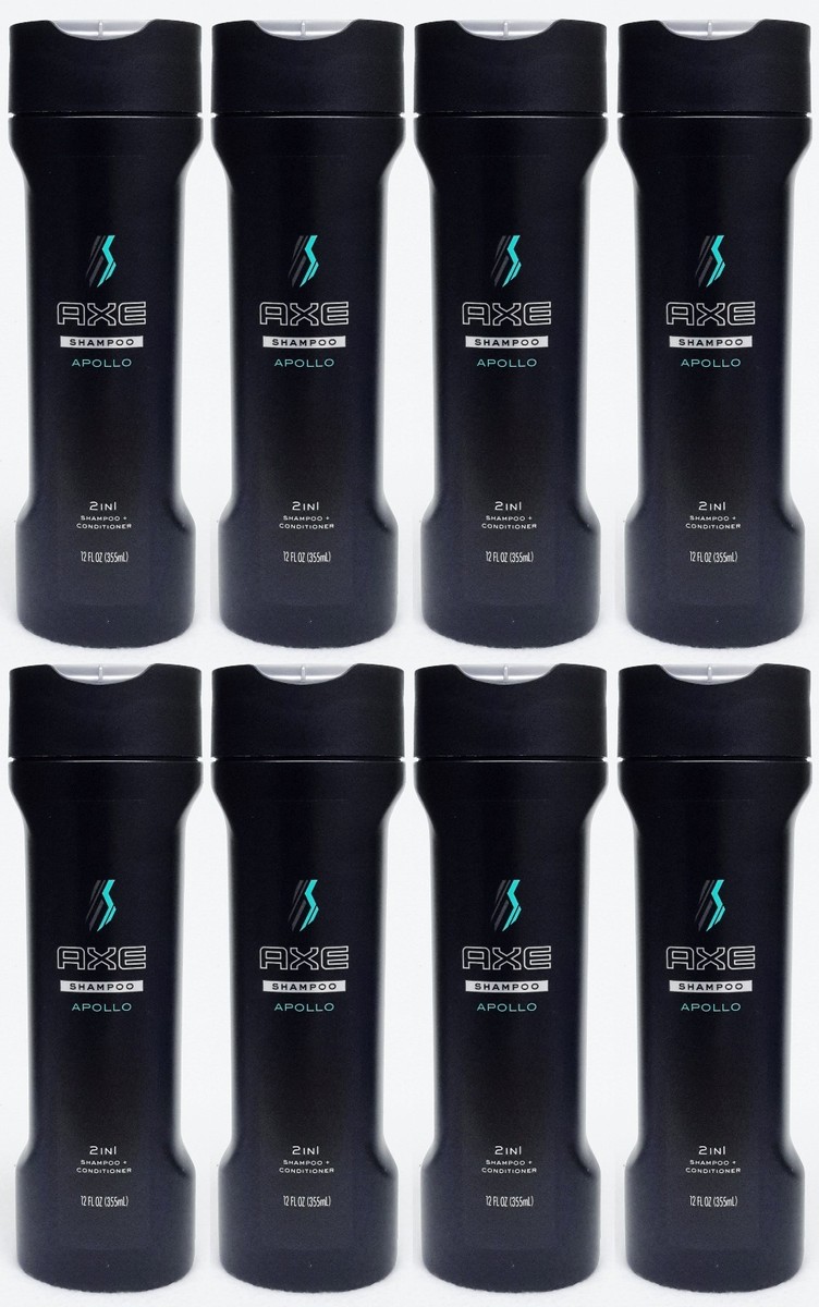 8 Axe For Men APOLLO 2in1 Hair Shampoo + Conditioner 12 oz | eBay