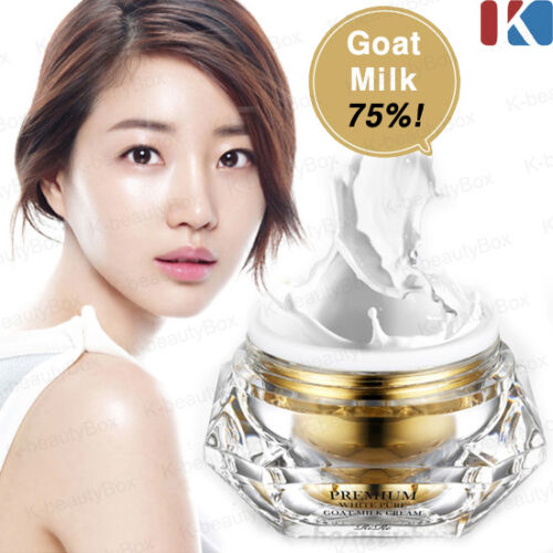 Permanent Whitening Cream RiRe Premium White Pure Goat Milk Cream 50ml - Picture 1 of 9