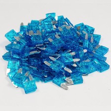 Mini Blade Fuse 15 Amp 15A Amps Blue ATM Auto Car Van Bike Fuses All Quantities