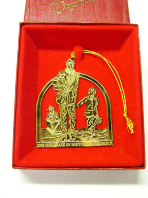 2003 Windsor Originals Holidays in Historic Frederick Md Christmas Ornament 24k