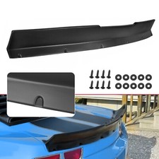 For Chevrolet Camaro 10-13 Rear Duckbill Type Trunk Spoiler Wing Unpainted Black