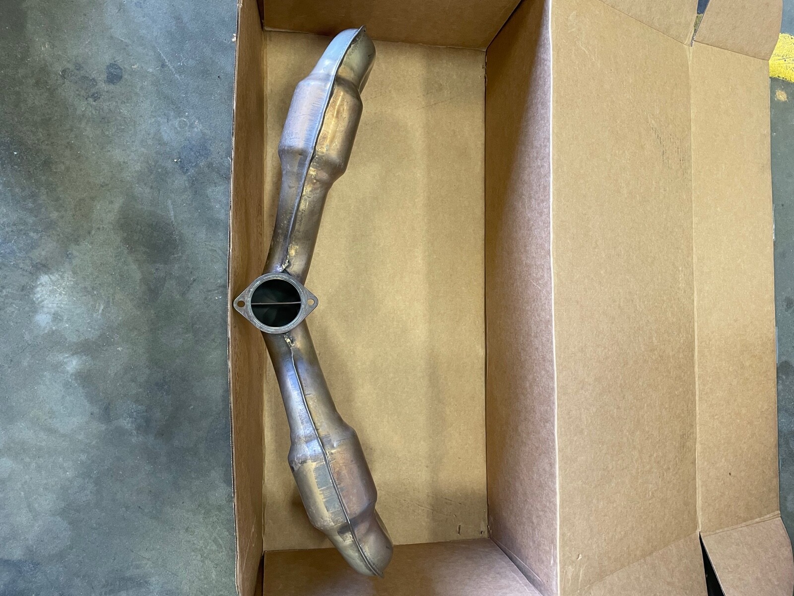 Ferrari F355 5.2 Central Exhaust Secondary Catalyst Pipe P/N 164526