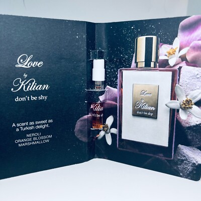Love Don't Be Shy By Klian Eau de Parfum Sample Spray Vials 1.5ml