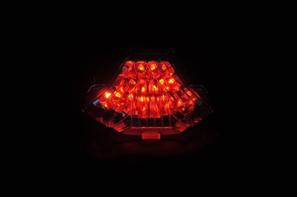 Brake Tail Light Clear Led Integrated Turn Signal Yamaha 2014-15