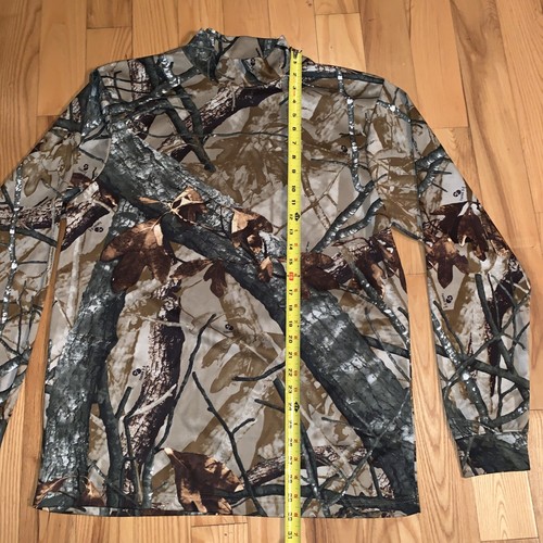 Outfitters Ridge Fusion 3D Camo Hunting Shirt Mens Adult Med 38/40 Brown Leaves - Picture 8 of 11