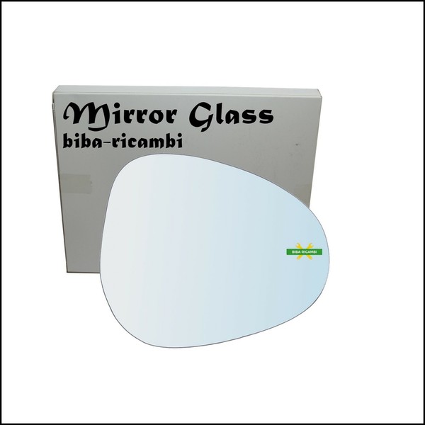 Glas Spiegel Nackt Aufkleber Seite Dx-Passeggero FüR Lancia Ypsilon I 2009-2011-image
