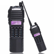 BAOFENG UV82 UKW-UHF-AMATEUR-FUNKGERÄT TRAGBAR DUAL BAND WALKIE TALKIE HAM RADIO
