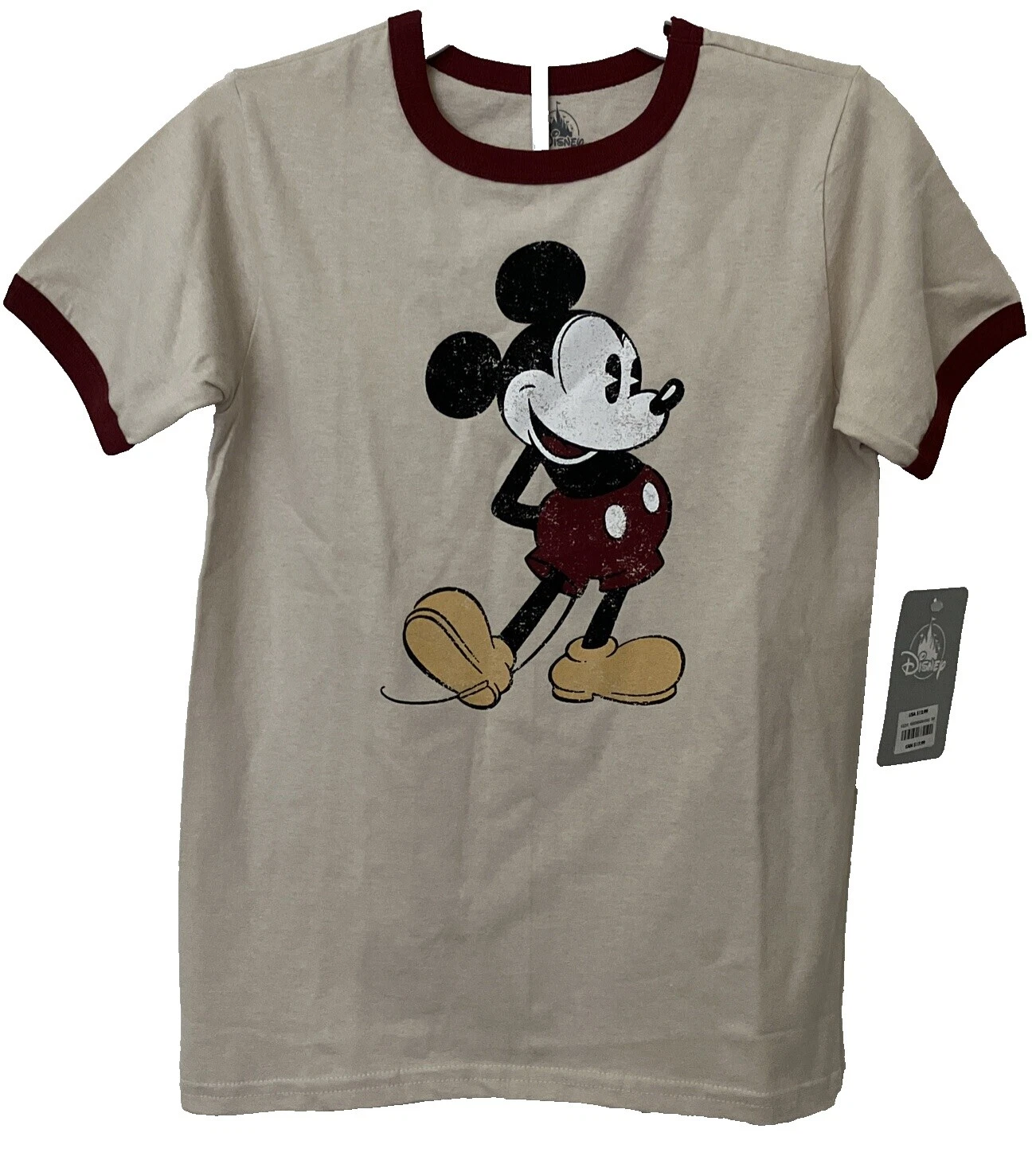 Disney 100% Algodón Unisex Niños Camisas y camisetas