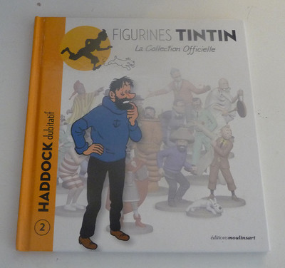 FIGURINE CAPITAINE HADDOCK DUBITATIF - COLLECTION TINTIN HERGE MOULINSART N° 2