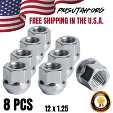 8 Tapered Lug Nuts 2012-2013 Kawasaki Teryx4 750 2014-2025 Teryx4 800 Chrome Nut