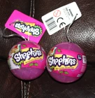 New Shopkins Blind Pack Ornament Lot Pink 2 pcs - YS6 -=