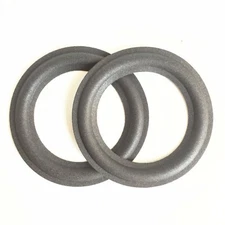 2 Replacement 4" Speaker Foam Surrounds For ARCUS TL155, TL200 Midrange Edge