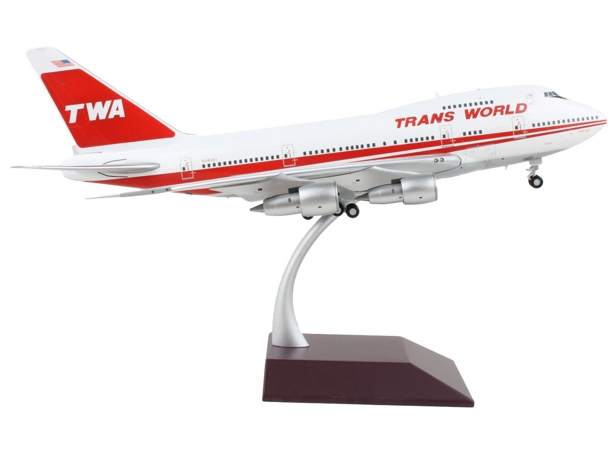 BOEING 747SP AIRCRAFT TRANS WORLD AIRLINES 1/200 DIECAST BY