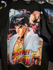 Streetfighter ON A SHAKA HEAVYWEIGHT GARMET DYED T SHIRT "MODERN"