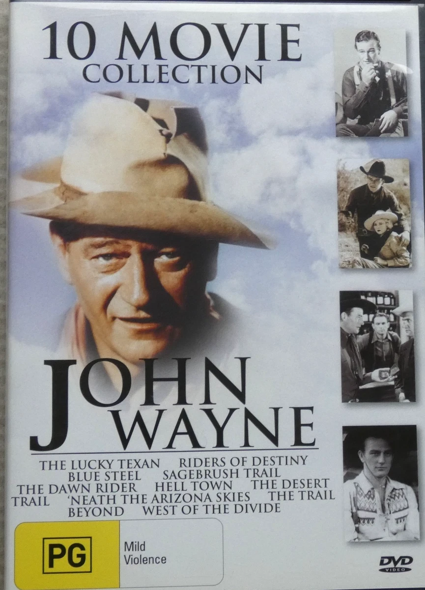 John Wayne 10 Movie Collection DVD, (VERY GOOD) REGION 4