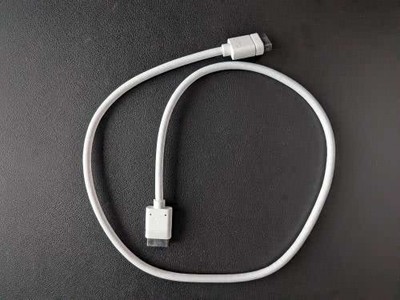 Corsair iCUE LINK Kabel, 600mm, gerade, weiß
