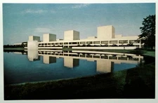Vintage Philip Morris Manufacturing Center Richmond VA Photochrome Postcard