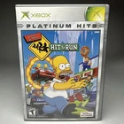 Simpsons: Hit & Run (Original Xbox, 2003) Platinum Hits No Manual Tested