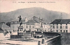 88* LA NEUVILLE fontaine de la dame chasseresse       RL57,0750