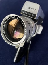 100 Works CANON Auto Zoom 518 Super 8 Movie Camera Student Film KIT Tested  