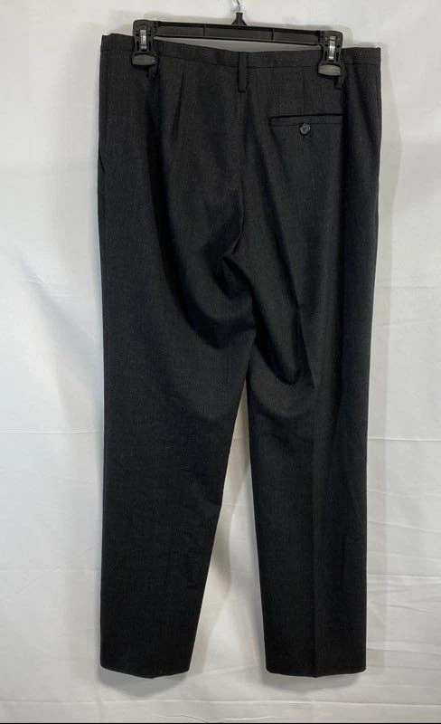 Женские серые шерстяные брюки Prada размер 42 - Изображение 3 из 4