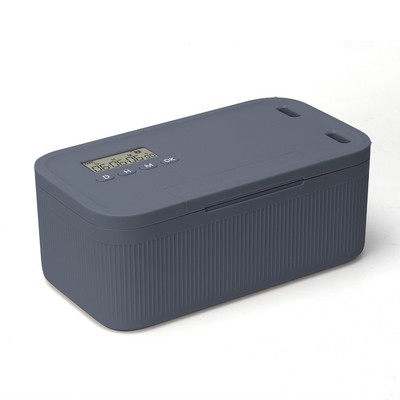 Smart Digital Timer Lock Box for Phones Snacks Compact Secure Storage Solution