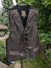 Wah Maker True West Vest, Western or Steampunk, Never Worn, NEW