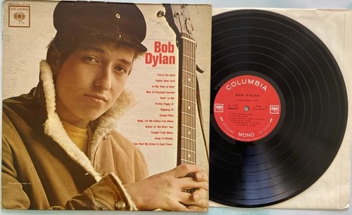 BOB DYLAN - S/T BOB DYLAN - LP MONO 1ST PRESS (1962)  COLUMBIA  CL 1779