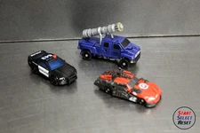 Transformers DOTM Cyberverse Ironhide Barricade Leadfoot