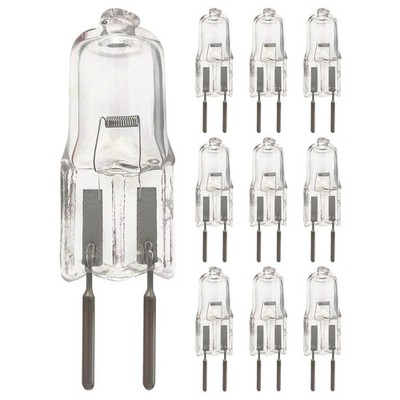 Modee GY6.35 Halogen Stecklampe 50W 910lm 2950K Warmweiß 12V Dimmbar 10 Stück