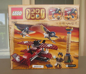NIB LEGO Pharaoh's Quest 7307 Flying Mummy Attack - New/Sealed