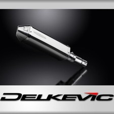 KYMCO XCITING 400i 2014-2017 320mm TRI STAINLESS BSAU SILENCER EXHAUST KIT