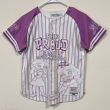 Proud Family Jersey Size Large Penny Prouder Purple Baseball Headgear Classics